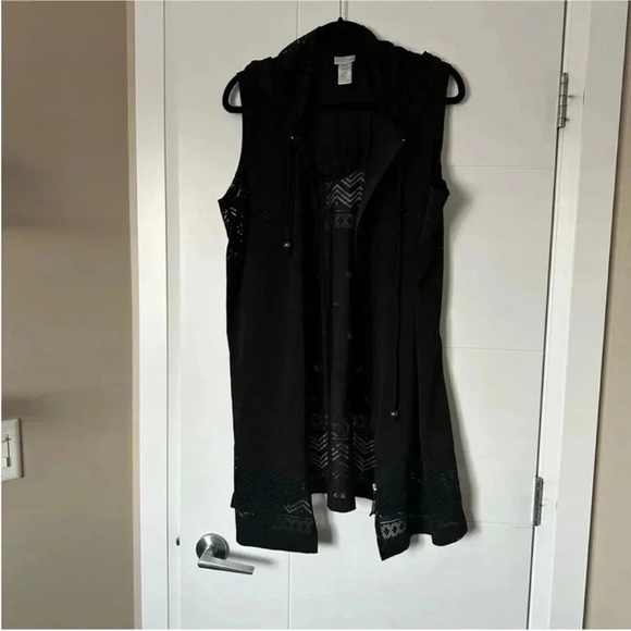 Size XL Dotti Womens Gypsy Gem Hooded Swim Cover-Up - Picture 3 of 5